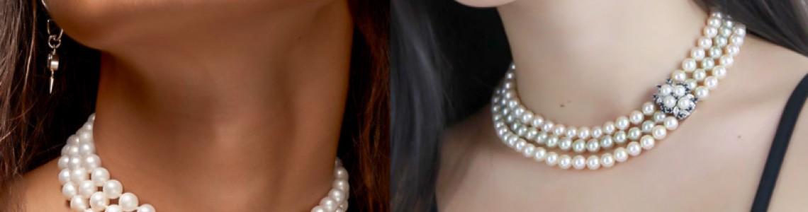 The Magic of a Three-Strand Pearl Necklace