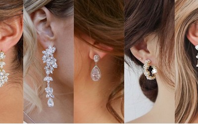 How to Choose Bridal Earrings That'll Complement Your Dress