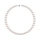 9.0-12.0mm White Freshwater Pearl Necklace - AAAA Quality