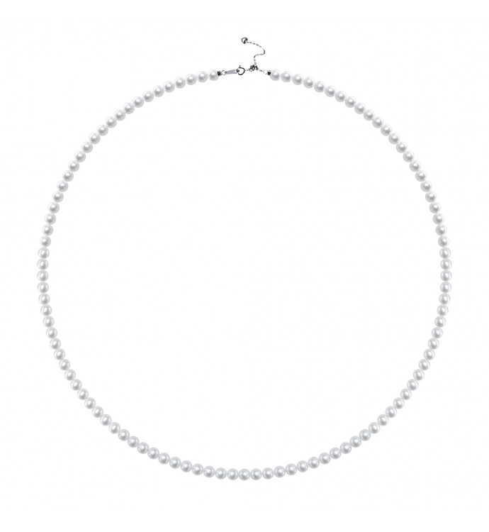 3.5-4.0mm White Freshwater Pearl Necklace - AAAAA Quality