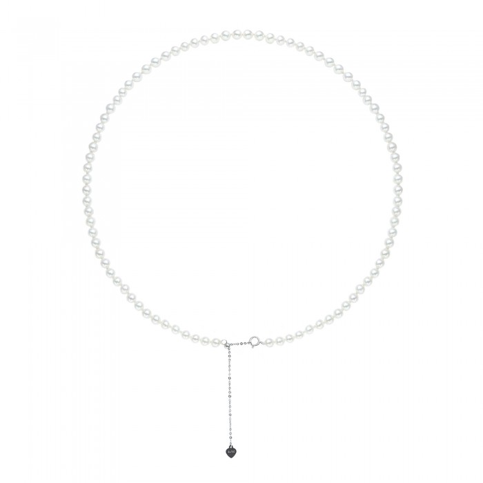 4.5-5.0mm White Akoya Pearl Necklace - AAAAA Quality