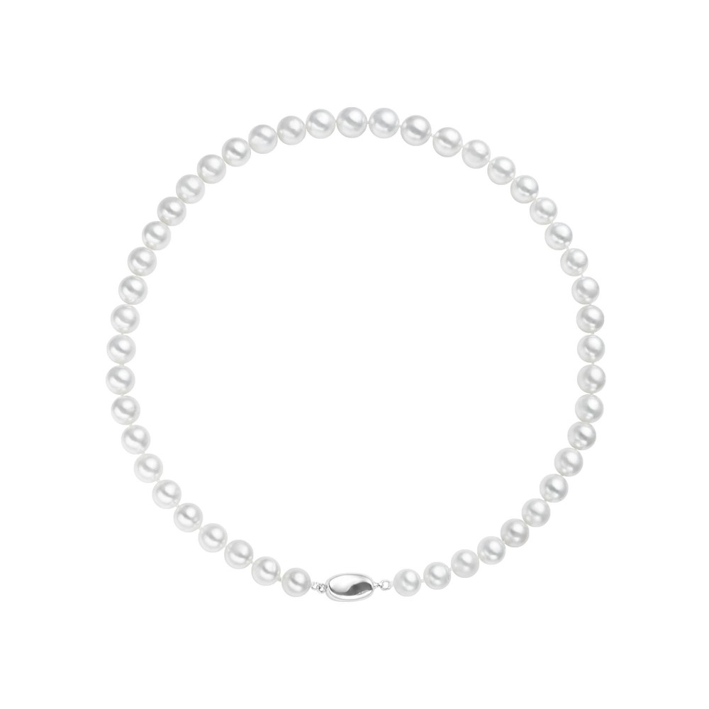 8.0-10.0mm White South Sea Pearl Necklace - AAAA Quality