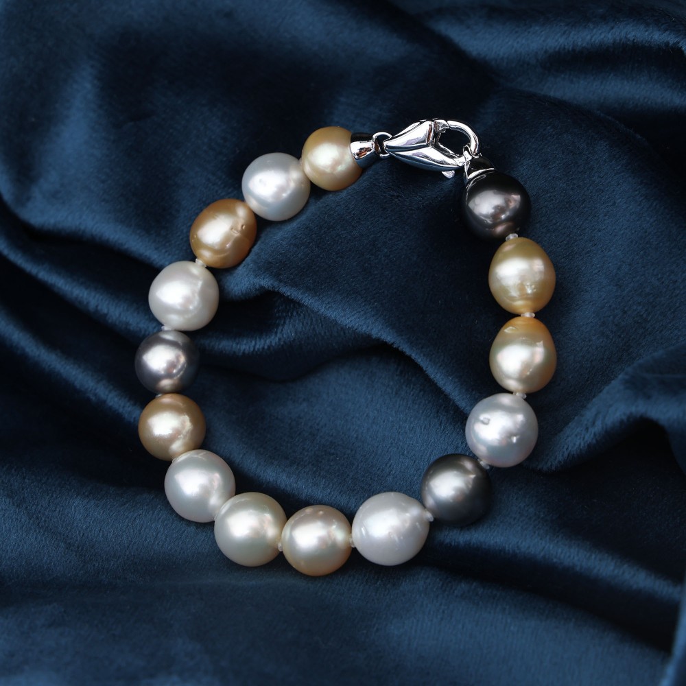10.5-11.0mm South Sea Baroque Pearl Bracelet