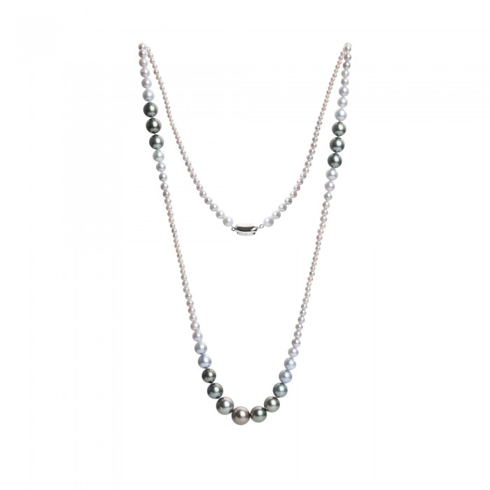 Tahitian Baroque Pearl Lariat Necklace