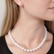 16 Inch 8.5-9.0 mm AA+ White Freshwater Pearl Necklace