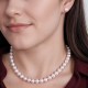 16 Inch 8.5-9.0 mm AAA White Freshwater Pearl Necklace