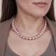 9.8-11.7 mm Pale Pink Edison Freshwater Pearl Necklace