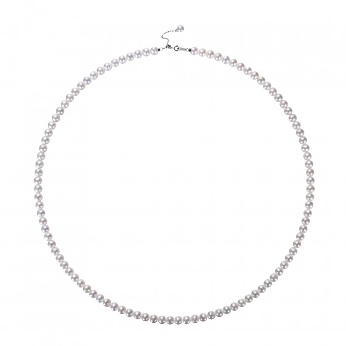 4.0-5.0mm White Freshwater Pearl Necklace - AAAA Quality