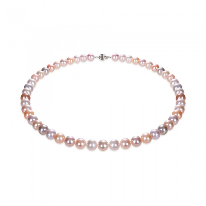 8.0-8.5mm Multicolor Freshwater Pearl Necklace - AAA Quality