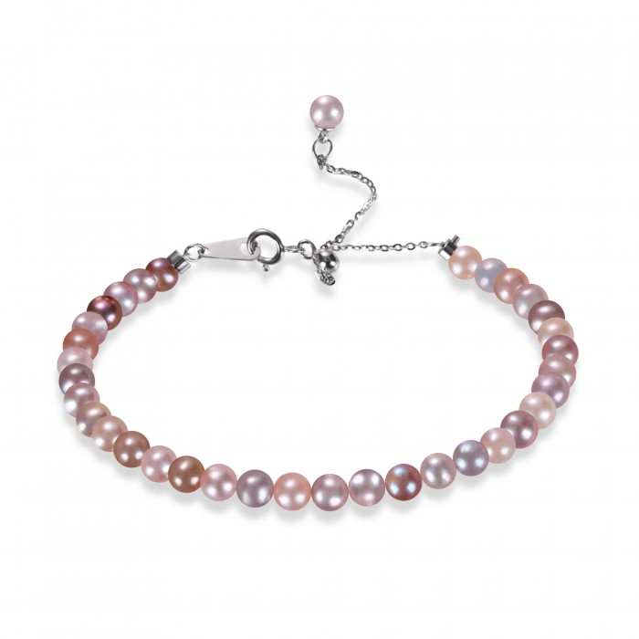 4.5-5.0mm Multicolor Freshwater Pearl Bracelet - AAAA Quality