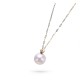 13.0-14.0mm White Freshwater Pearl Crown Cage Pendant in 18K Gold - AAAAA Quality