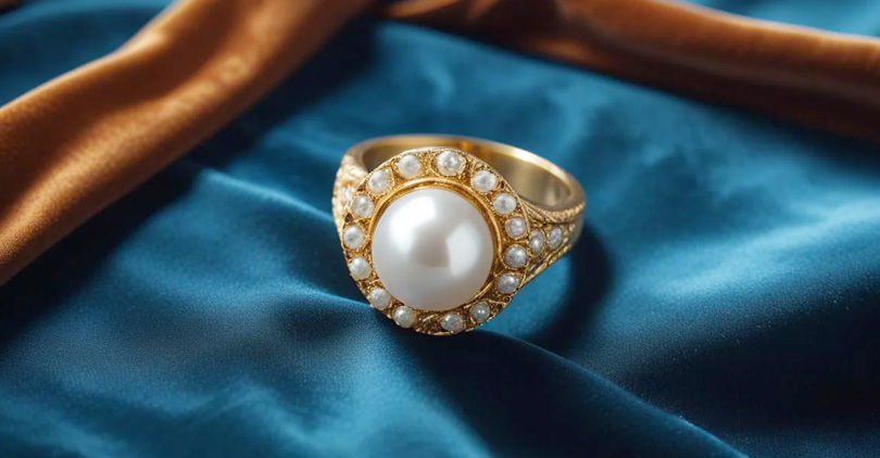 which finger to wear pearl ring for male